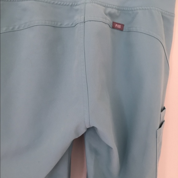FIGS Sea Glass Kade Scrubs Pants XS/P Ink Stain - Picture 11 of 16